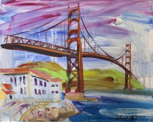 San Francisco Golden Gate alkotó: Kanat Ibragimov