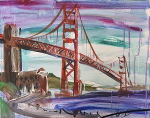 A ragyogó Golden Gate-híd alkotó: Kanat Ibragimov