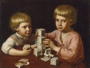 Játszanak a gyerekek, 1837 alkotó: Kapiton Stepanovich Pavlov