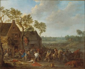 Farmrablás, c. 1710. alkotó: Karel Breydel