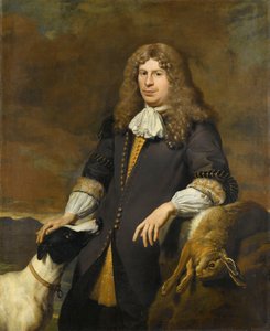 Egy férfi portréja, valószínűleg Jacob de Graeff, Amszterdam tisztviselője 1672-ben alkotó: Karel Du Jardin