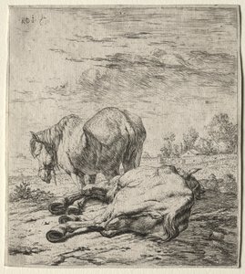 A két ló alkotó: Karel Dujardin