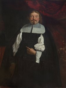 Humprecht Jan Czernin chudenicei gróf portréja (1628-1682) - Karel Skreta (1610-1674). Olajfestmény