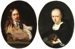 Önarckép és a művész feleségének, Cornelia Bouwersnek a portréja.
