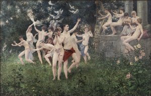 Tavaszi allegorikus jelenet fesztiválja