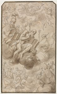 Szent Jeromos mennybemenetele, 1600-as évek.