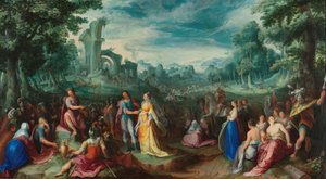 Scipio kontinenciája Scipio kontinenciája. A versen: Allegória a természetről alkotó: Karel van Mander (I)