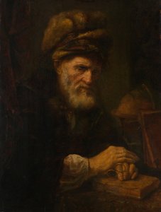 Egy öregember szőrme sapkában, 165060.