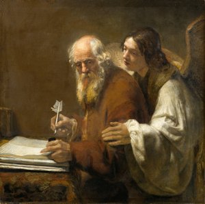 Szent Máté és az angyal, 1655-1660 körül (olaj, vászon)