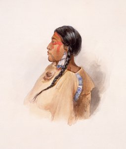 Cree nő alkotó: Karl Bodmer