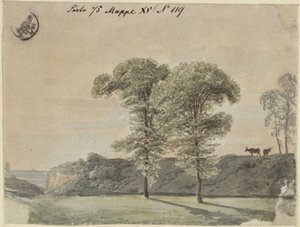 Fatanulmány alkotó: Karl Friedrich Schinkel