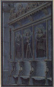 Kóruspadok alkotó: Karl Friedrich Schinkel