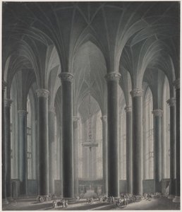 Egy fejedelem rezidenciája. Belső nézet alkotó: Karl Friedrich Schinkel