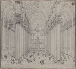 A milánói dóm belső tere alkotó: Karl Friedrich Schinkel