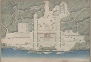 Litvánia. Wittgenstein-palota. Általános nézet alkotó: Karl Friedrich Schinkel