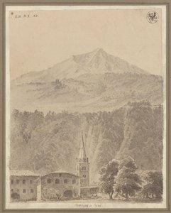 Martigny a svájci Valais kantonban alkotó: Karl Friedrich Schinkel