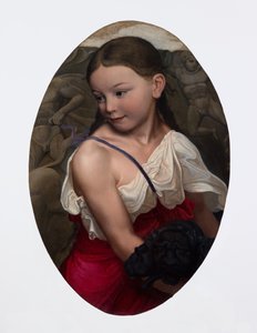 A művész lányának portréja, Susanne alkotó: Karl Friedrich Schinkel