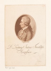 Ludwig Höpfner portréja alkotó: Karl Goepfert