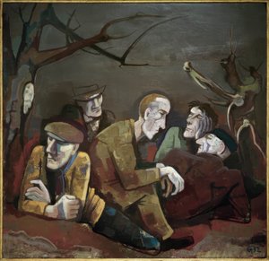 munkanélküliek alkotó: Karl Hofer