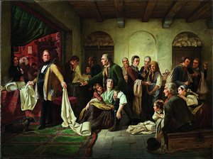 A sziléziai takácsok alkotó: Karl Hübner
