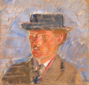 Edvard Weie festő portréja alkotó: Karl Isakson