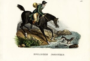Angol Hunter Horse, 1824 alkotó: Karl Joseph Brodtmann