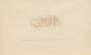Lauter kastély Creutznach és Zweibrücken között an d. hangerő fel alkotó: Karl Julius Von Leypold