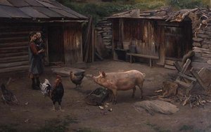 A Tanyaudvar alkotó: Karl K. Uchermann