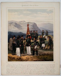Az orosz kaukázusi hadsereg gyalogsága, 1867