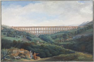 A casertai vízvezetékek alkotó: Karl Ludwig Hackert