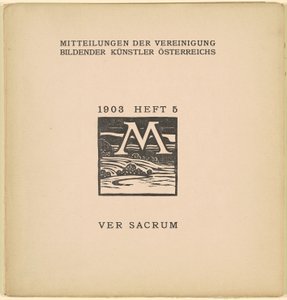 Ver Sacrum [6. évf., 5. szám, 1903. március] alkotó: Karl Muller