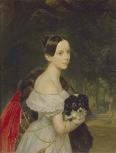 Ulyana M. Smirnova portréja, 1837-1840 alkotó: Karl Pavlovich Bryullov