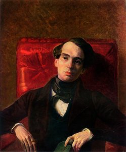 Alekszandr Nyikolajevics Sztrugovcsikov író portréja, 1840, 1965. alkotó: Karl Pavlovich Bryullov