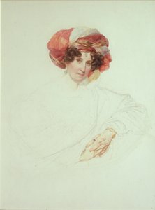 Nő Turbánban. Maria Grigorjevna Razumovskaya grófnő portréja 1772-1865, szül.: Vjazemszkaja, 1827-1830 alkotó: Karl Pavlovich Bryullov