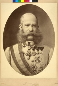 I. Ferenc József osztrák császár alkotó: Karl Ritter Von Kobierski