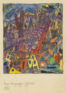 20. század eleje, 1923 körül (akvarell és pasztell)