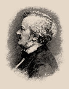 Richard Wagner zeneszerző portréja 1813-1883, 1900-1910-es évek. alkotó: Karl Wilhelm Diefenbach