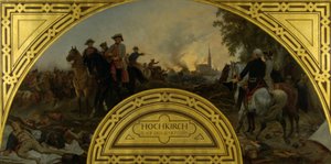 A rajtaütés Hochkirch mellett 1758-ban alkotó: Karl von Blaas