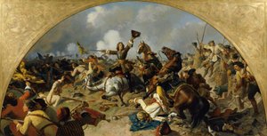A torinói csata 1706 alkotó: Karl von Blaas