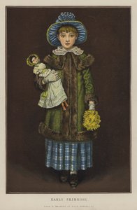Korai kankalin (színes litó) alkotó: Kate (after) Greenaway