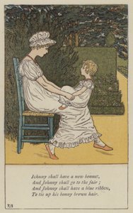 Johnnynak új motorháztetője lesz (színes litó) alkotó: Kate (after) Greenaway