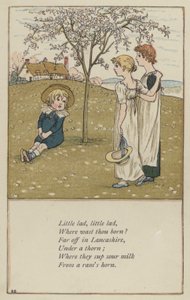 Kis legény, kis legény (színes litó) alkotó: Kate (after) Greenaway