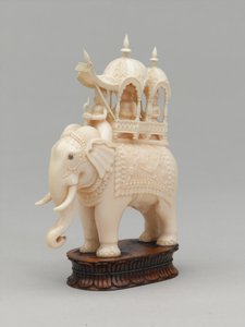 Fekete király, sakkfigura, India, 1820 körül