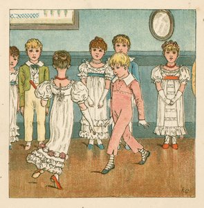 Tánclecke alkotó: Kate Greenaway