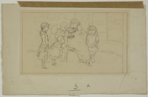 Gyermekcsoport alkotó: Kate Greenaway