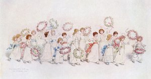 „Sok boldog visszatérést a napból” – Kate Greenaway alkotó: Kate Greenaway