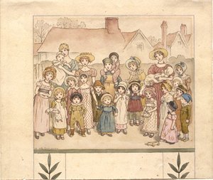 Utcai előadás alkotó: Kate Greenaway