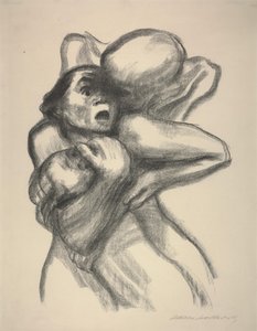 A halál elragadta az anyát alkotó: Käthe Kollwitz