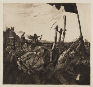 Felkelés, 1899 alkotó: Käthe Kollwitz