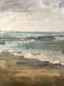 Ditch Plains, 2018 (olaj, vászon)